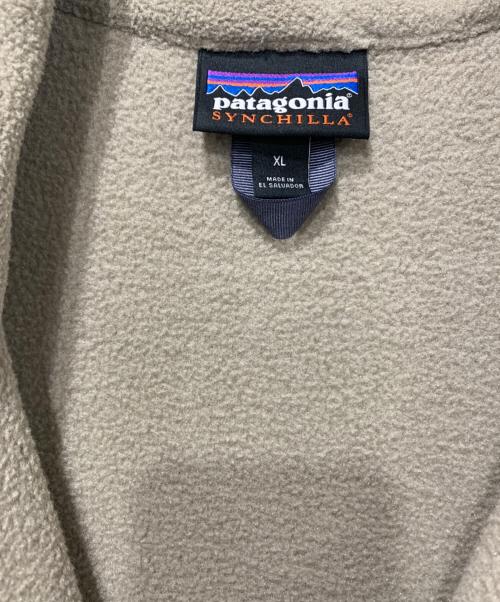 Patagonia（パタゴニア）Patagonia (パタゴニア) シンチラ　フリースベスト ベージュ サイズ:SIZE XLの古着・服飾アイテム