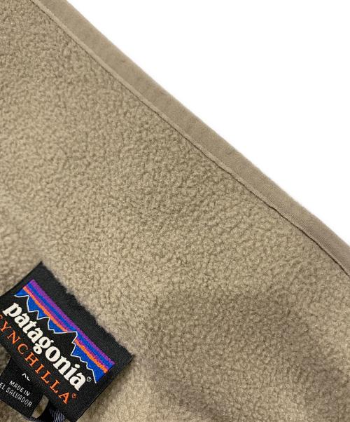 Patagonia（パタゴニア）Patagonia (パタゴニア) シンチラ　フリースベスト ベージュ サイズ:SIZE XLの古着・服飾アイテム