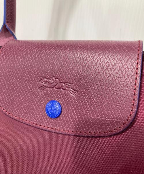 LONGCHAMP（ロンシャン）LONGCHAMP (ロンシャン) ル・プリアージュ クラブS バーガンディーの古着・服飾アイテム