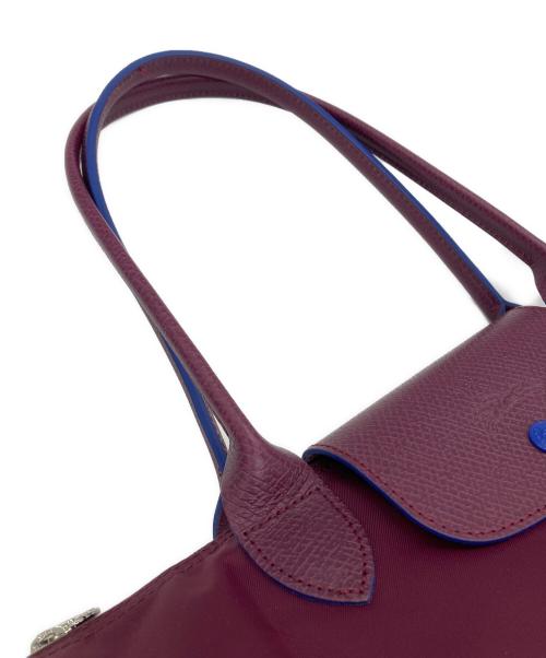 LONGCHAMP（ロンシャン）LONGCHAMP (ロンシャン) ル・プリアージュ クラブS バーガンディーの古着・服飾アイテム
