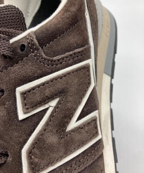 NEW BALANCE（ニューバランス）NEW BALANCE (ニューバランス) ローカットスニーカー ブラウン サイズ:26.5cmの古着・服飾アイテム