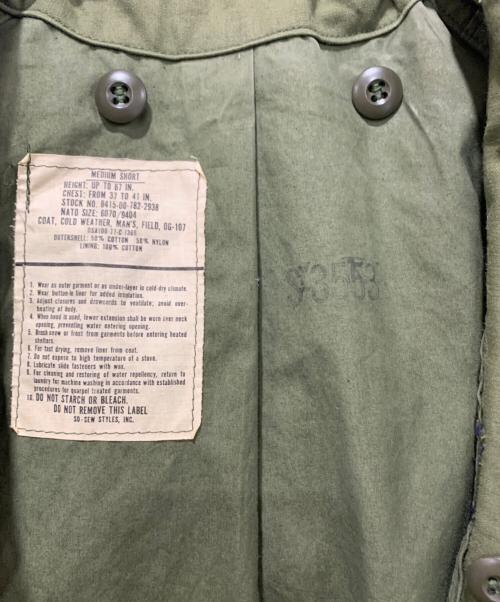 US ARMY（ユーエスアーミー）US ARMY (ユーエスアーミー) M-65 フィールドジャケット オリーブ サイズ:SIZE Mの古着・服飾アイテム