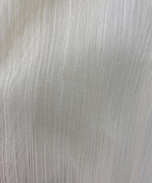 PLEATS PLEASE（プリーツプリーズ）PLEATS PLEASE (プリーツプリーズ) ボレロカーディガン ホワイト サイズ:SIZE 3の古着・服飾アイテム
