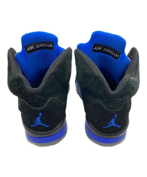 NIKE（ナイキ）NIKE (ナイキ) AIR JORDAN5 ブルー×ブラック サイズ:27.5cmの古着・服飾アイテム