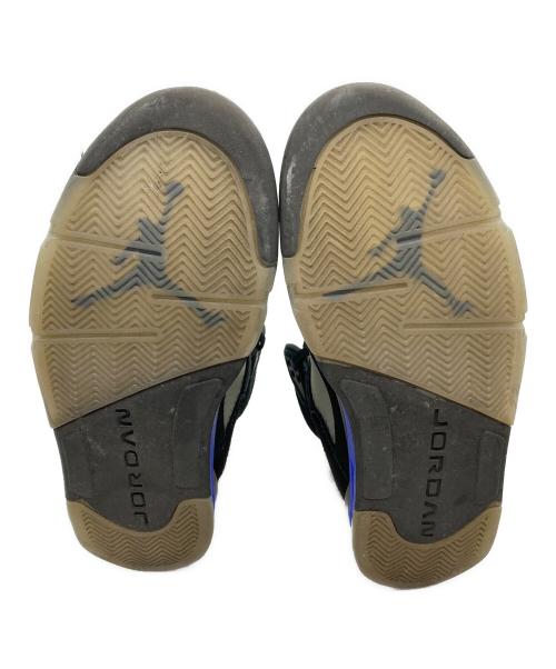 NIKE（ナイキ）NIKE (ナイキ) AIR JORDAN5 ブルー×ブラック サイズ:27.5cmの古着・服飾アイテム