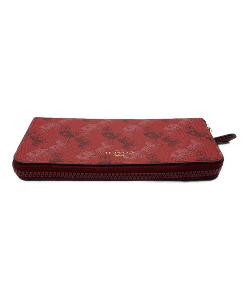 COACH（コーチ）COACH (コーチ) 長財布 レッドの古着・服飾アイテム
