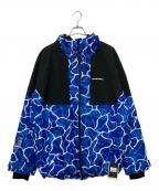 BEYOND MEDALSビヨンドメダル）の古着「2L Full-Zip Jacket」｜ブラック×ブルー