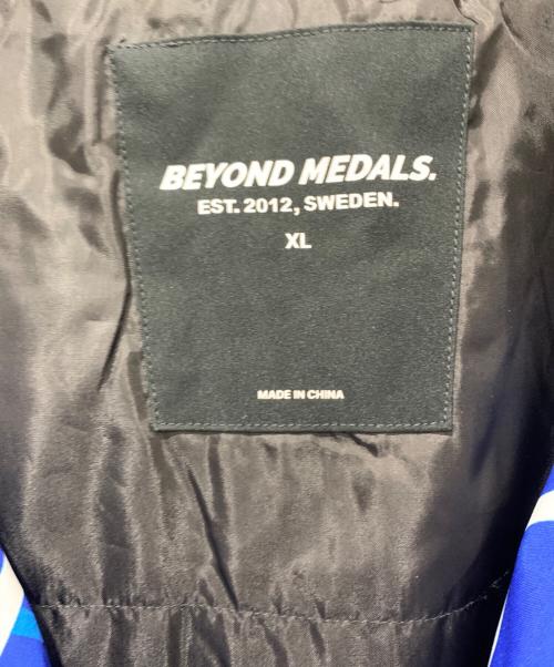 BEYOND MEDALS（ビヨンドメダル）BEYOND MEDALS (ビヨンドメダル) 2L Full-Zip Jacket ブラック×ブルー サイズ:SIZE XL 未使用品の古着・服飾アイテム
