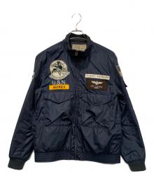 AVIREX（アヴィレックス）の古着「WEP JACKET U.S.N」｜ネイビー