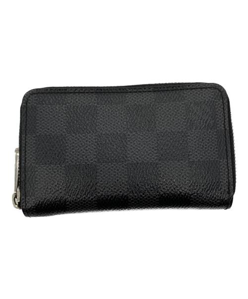 LOUIS VUITTON（ルイ ヴィトン）LOUIS VUITTON (ルイ ヴィトン) ダミエ・グラフィット　ジッピーコインパース ブラックの古着・服飾アイテム