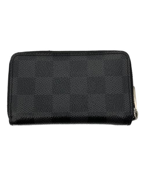 LOUIS VUITTON（ルイ ヴィトン）LOUIS VUITTON (ルイ ヴィトン) ダミエ・グラフィット　ジッピーコインパース ブラックの古着・服飾アイテム