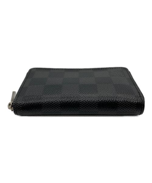 LOUIS VUITTON（ルイ ヴィトン）LOUIS VUITTON (ルイ ヴィトン) ダミエ・グラフィット　ジッピーコインパース ブラックの古着・服飾アイテム