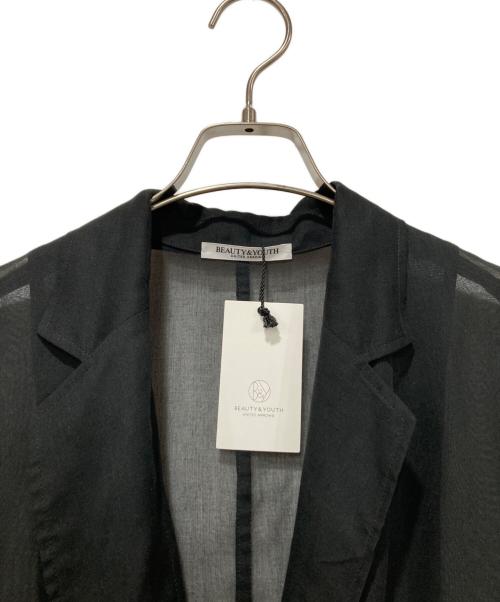 BEAUTY&YOUTH UNITED ARROWS（ビューティーアンドユースユナイテッドアローズ）BEAUTY&YOUTH UNITED ARROWS (ビューティーアンドユースユナイテッドアローズ) 薄手カーディガン ブラック サイズ:Mの古着・服飾アイテム