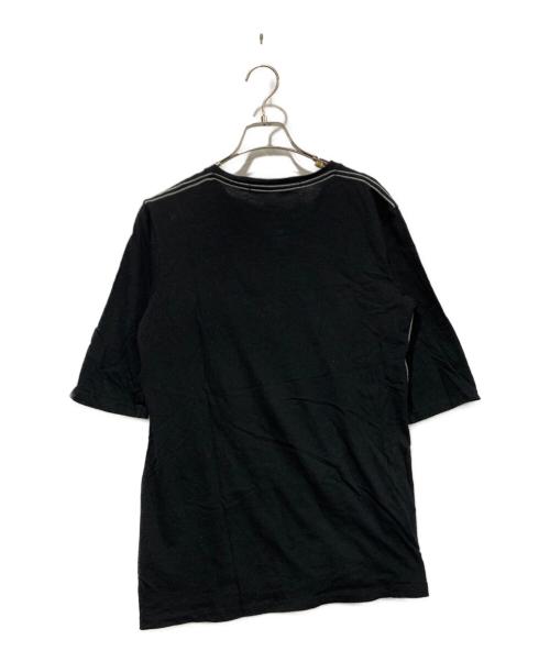 SCHLUSSEL（シュリセル）SCHLUSSEL (シュリセル) TRUNK SHOW (トランクショ) 半袖カットソー ブラック サイズ:SIZE 3の古着・服飾アイテム