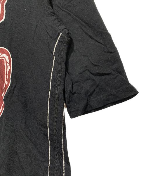 SCHLUSSEL（シュリセル）SCHLUSSEL (シュリセル) TRUNK SHOW (トランクショ) 半袖カットソー ブラック サイズ:SIZE 3の古着・服飾アイテム