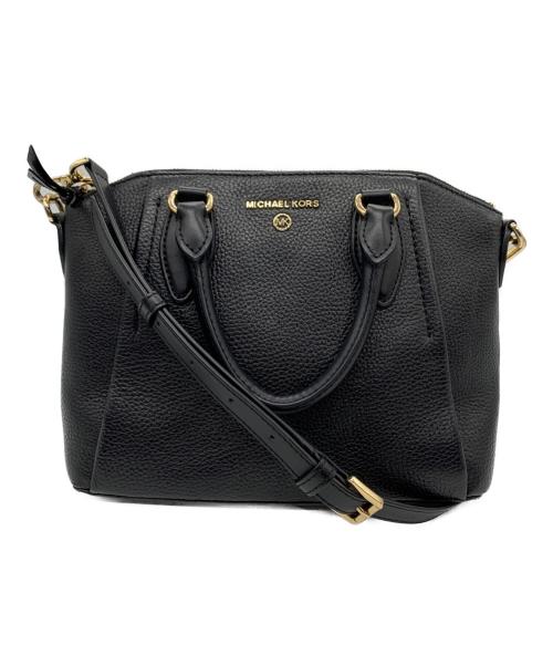 MICHAEL KORS（マイケルコース）MICHAEL KORS (マイケルコース) 2WAYバッグ ブラックの古着・服飾アイテム
