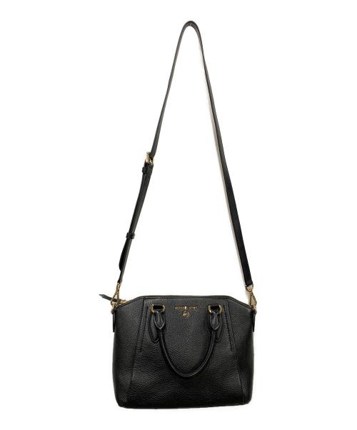 MICHAEL KORS（マイケルコース）MICHAEL KORS (マイケルコース) 2WAYバッグ ブラックの古着・服飾アイテム