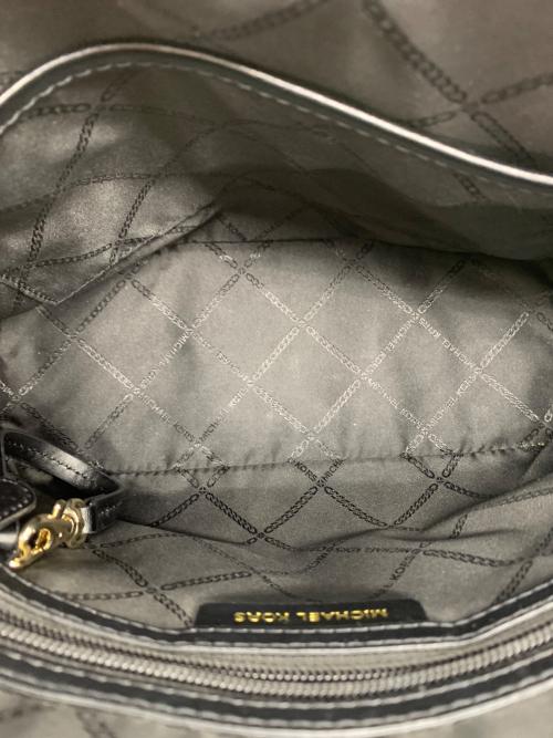 MICHAEL KORS（マイケルコース）MICHAEL KORS (マイケルコース) 2WAYバッグ ブラックの古着・服飾アイテム