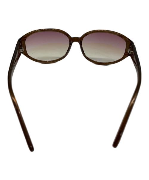 Salvatore Ferragamo（サルヴァトーレ フェラガモ）Salvatore Ferragamo (サルヴァトーレ フェラガモ) サングラス ゴールド×ベージュ サイズ:56/16の古着・服飾アイテム