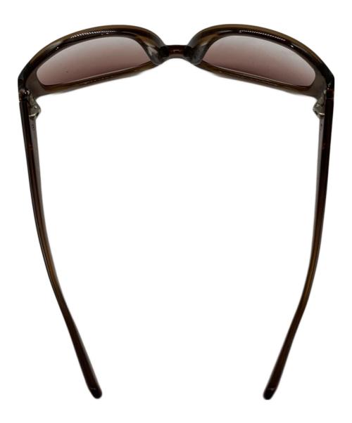 Salvatore Ferragamo（サルヴァトーレ フェラガモ）Salvatore Ferragamo (サルヴァトーレ フェラガモ) サングラス ゴールド×ベージュ サイズ:56/16の古着・服飾アイテム