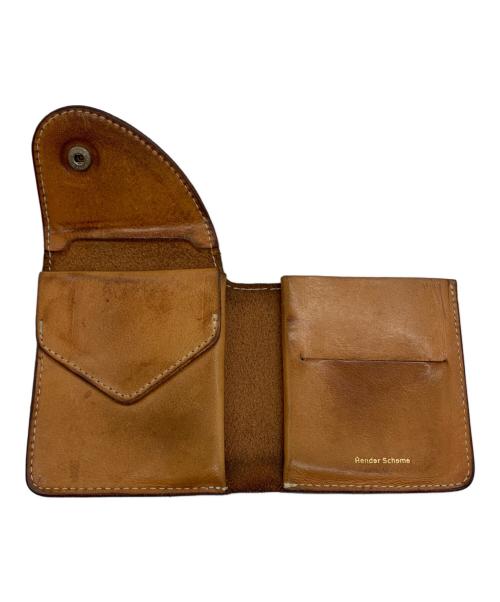 HENDER SCHEME（エンダースキーマ）HENDER SCHEME (エンダースキーマ) コンパクトウォレット ブラウンの古着・服飾アイテム