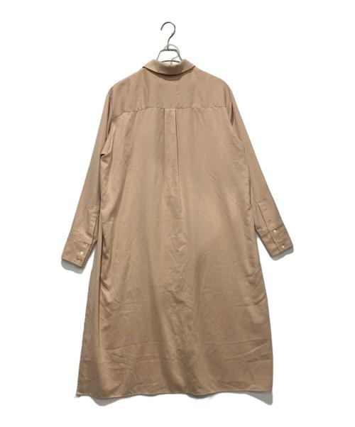 BELPER（ベルパー）BELPER (ベルパー) 長袖ワンピース ピンクベージュ サイズ:SIZE Freeの古着・服飾アイテム