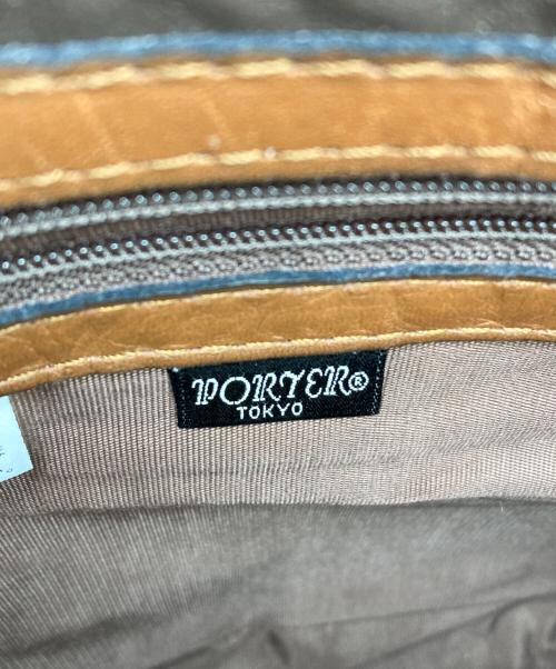PORTER（ポーター）PORTER (ポーター) ショルダーバッグ　バロン ブラウンの古着・服飾アイテム