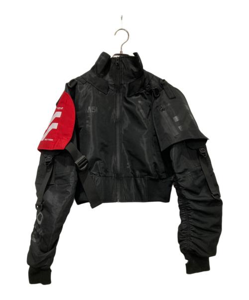 machine56（マシンフィフティシックス）machine56 (マシンフィフティシックス) ジャケット ブラック サイズ:Lサイズの古着・服飾アイテム