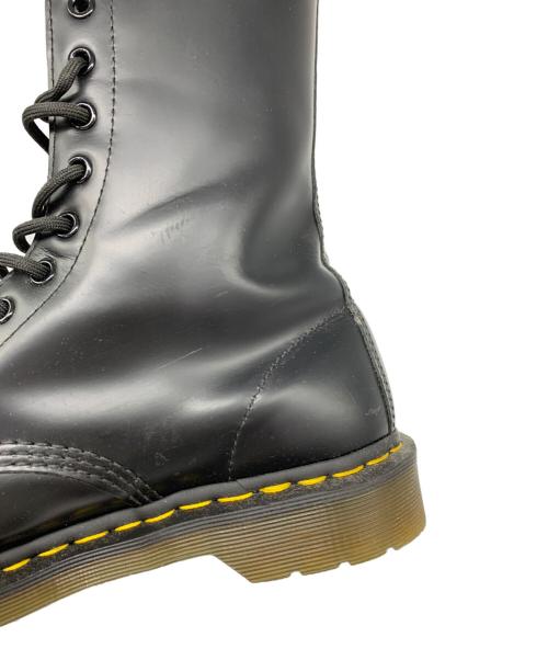 Dr.Martens（ドクターマーチン）Dr.Martens (ドクターマーチン) 10ホールブーツ ブラック サイズ:UK8の古着・服飾アイテム