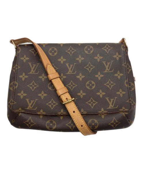 LOUIS VUITTON（ルイ ヴィトン）LOUIS VUITTON (ルイ ヴィトン) モノグラム　ミュゼットタンゴ ショートストラップ ブラウンの古着・服飾アイテム