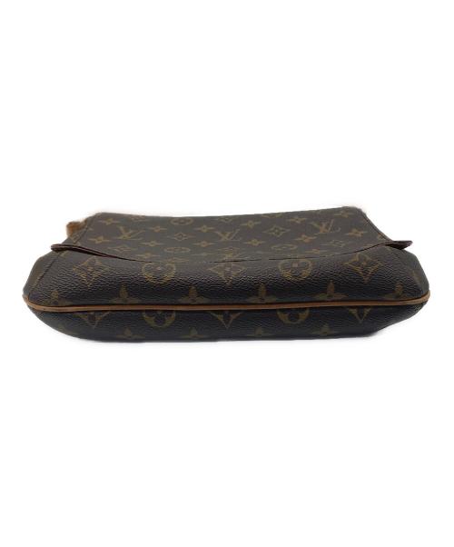 LOUIS VUITTON（ルイ ヴィトン）LOUIS VUITTON (ルイ ヴィトン) モノグラム　ミュゼットタンゴ ショートストラップ ブラウンの古着・服飾アイテム