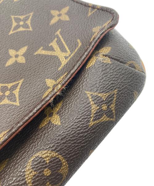 LOUIS VUITTON（ルイ ヴィトン）LOUIS VUITTON (ルイ ヴィトン) モノグラム　ミュゼットタンゴ ショートストラップ ブラウンの古着・服飾アイテム