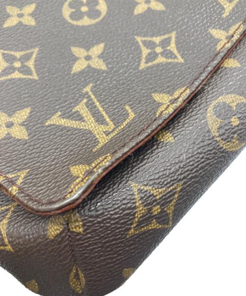 LOUIS VUITTON（ルイ ヴィトン）LOUIS VUITTON (ルイ ヴィトン) モノグラム　ミュゼットタンゴ ショートストラップ ブラウンの古着・服飾アイテム