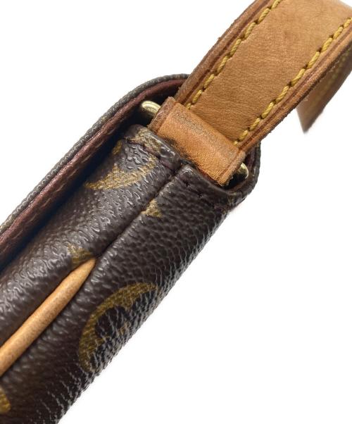 LOUIS VUITTON（ルイ ヴィトン）LOUIS VUITTON (ルイ ヴィトン) モノグラム　ミュゼットタンゴ ショートストラップ ブラウンの古着・服飾アイテム