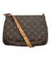 LOUIS VUITTON（ルイ ヴィトン）の古着「モノグラム　ミュゼットタンゴ ショートストラップ」｜ブラウン