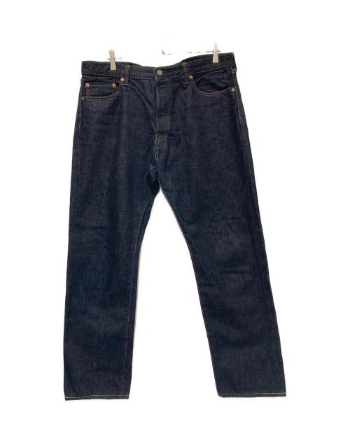 MOMOTARO JEANS（桃太郎ジーンズ）MOMOTARO JEANS (桃太郎ジーンズ) 出陣ナローテーパード デニムパンツ インディゴ サイズ:38/33の古着・服飾アイテム