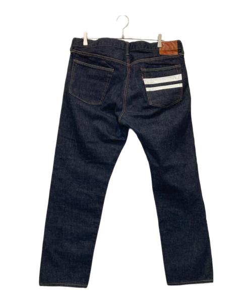 MOMOTARO JEANS（桃太郎ジーンズ）MOMOTARO JEANS (桃太郎ジーンズ) 出陣ナローテーパード デニムパンツ インディゴ サイズ:38/33の古着・服飾アイテム