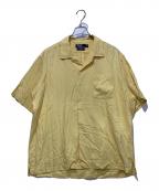 POLO RALPH LAURENポロ・ラルフローレン）の古着「半袖オープンカラーシャツ CALDWELL」｜イエロー