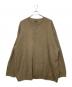 wirrow（ウィロウ）の古着「Alpaca wool wide knit pullover」｜ブラウン
