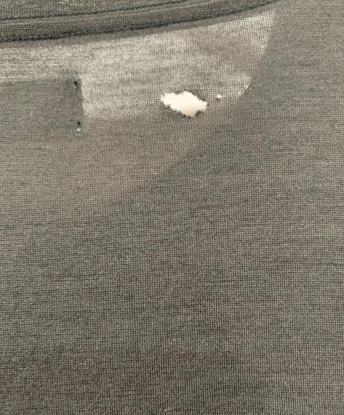 CAPERTICA（カペルチカ）CAPERTICA (カペルチカ) Super120s Washable Wool Jersey Oversized Tee ブラック サイズ:SIZE 4の古着・服飾アイテム