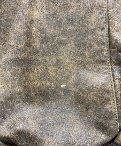 Golden Bear（ゴールデンベア）Golden Bear (ゴールデンベア) A-2レザージャケット ブラウン サイズ:SIZE 44の古着・服飾アイテム