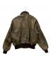 Golden Bear (ゴールデンベア) A-2レザージャケット ブラウン サイズ:SIZE 44：20000円