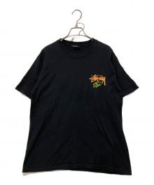 stussy（ステューシー）の古着「半袖カットソー」｜ブラック