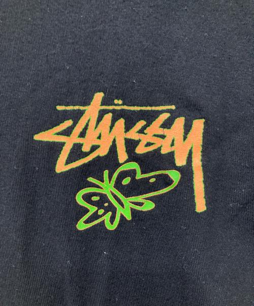 stussy（ステューシー）stussy (ステューシー) 半袖カットソー ブラック サイズ:SIZE Mの古着・服飾アイテム