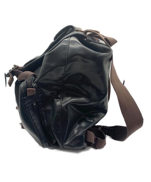 LUGGAGE LABEL（ラゲッジ レーベル）LUGGAGE LABEL (ラゲッジ レーベル) リュック ブラックの古着・服飾アイテム