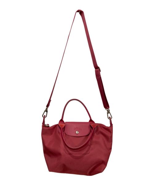 LONGCHAMP（ロンシャン）LONGCHAMP (ロンシャン) 2WAYバッグ ピンクの古着・服飾アイテム