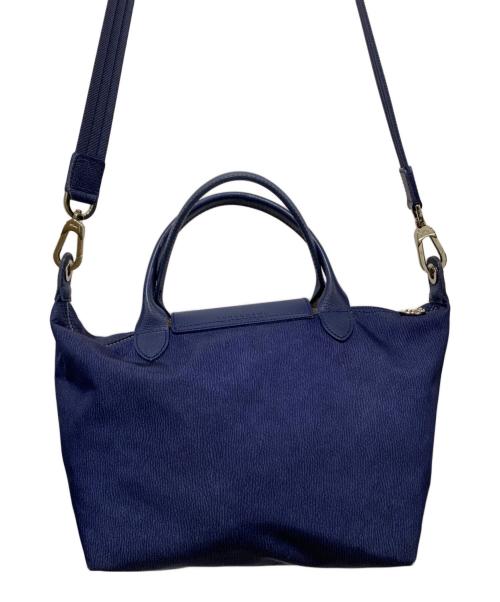 LONGCHAMP（ロンシャン）LONGCHAMP (ロンシャン) LONGCHAMP　2WAYバッグ ブルーの古着・服飾アイテム