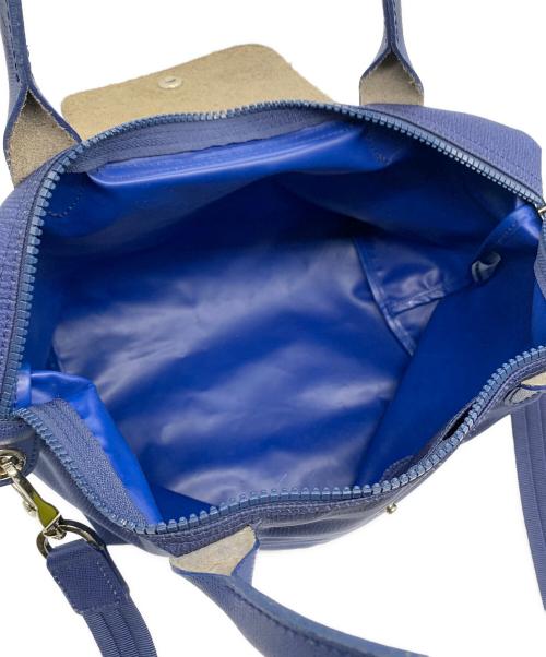 LONGCHAMP（ロンシャン）LONGCHAMP (ロンシャン) LONGCHAMP　2WAYバッグ ブルーの古着・服飾アイテム