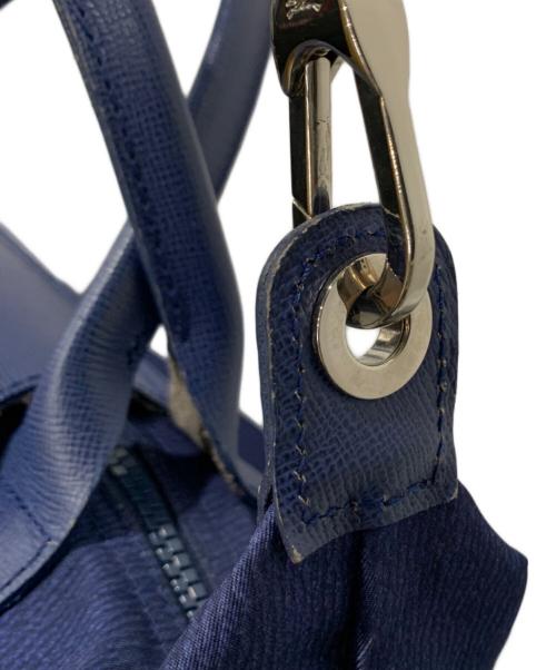LONGCHAMP（ロンシャン）LONGCHAMP (ロンシャン) LONGCHAMP　2WAYバッグ ブルーの古着・服飾アイテム