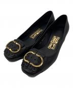 Salvatore Ferragamoサルヴァトーレ フェラガモ）の古着「ハイヒールパンプス」｜ブラック